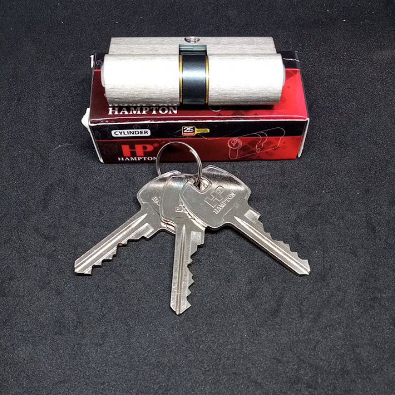 Cylinder / Silinder Kunci Pintu Hampton CYL-DL60MM