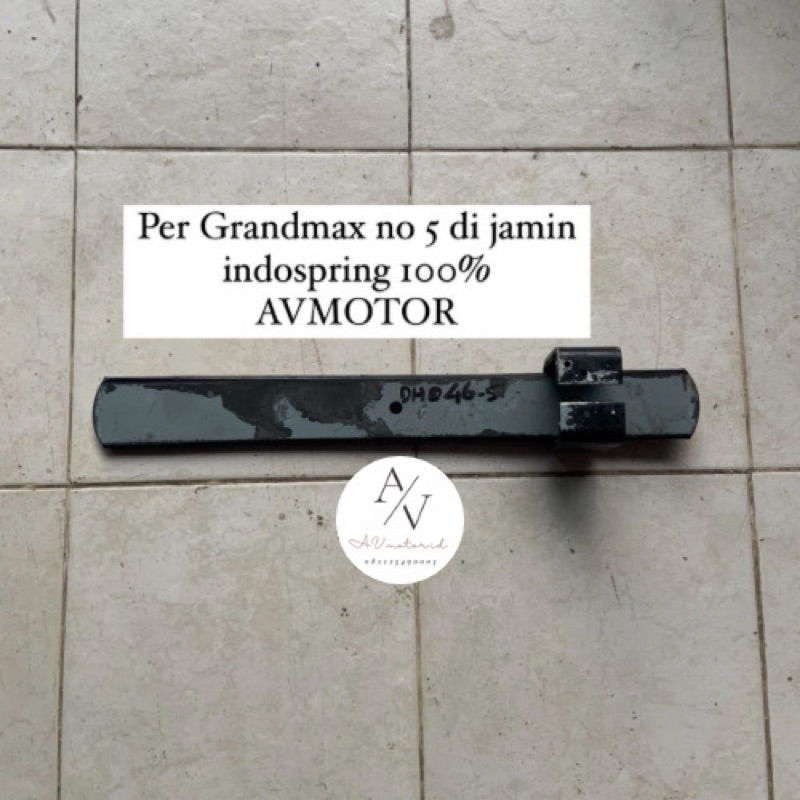 Per Grandmax induk No 5 per daun Grand max DH46-5 pir utama Grand per lebar 6cm panjang 52cm indospr