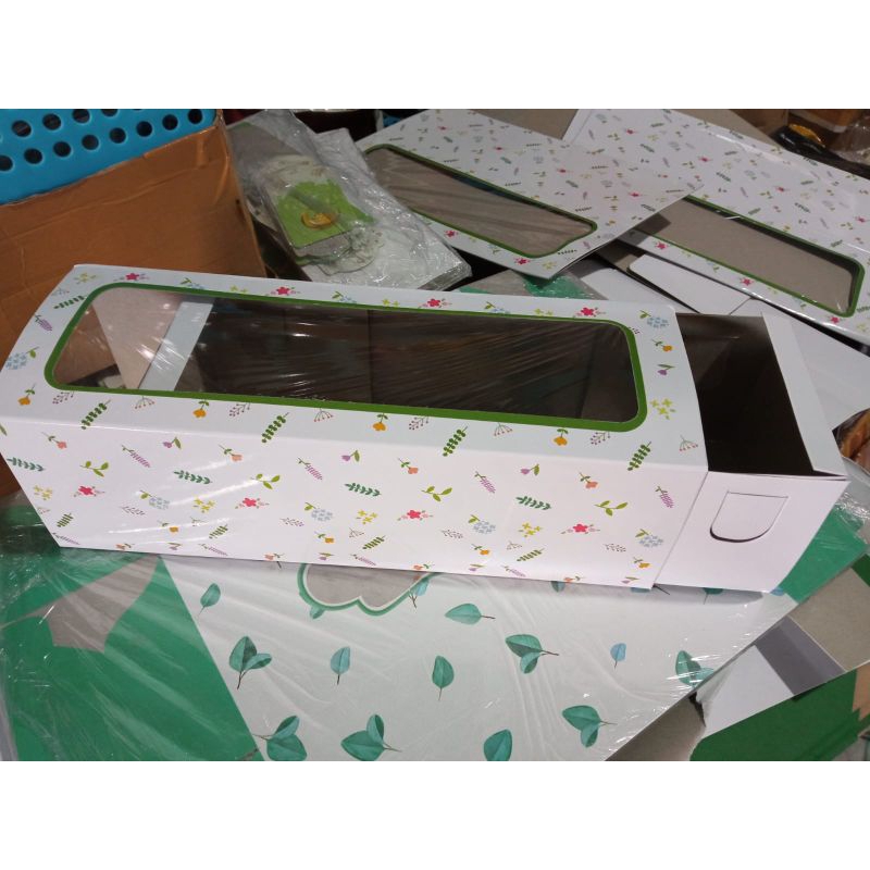 

Rollcake Box putih @10pcs