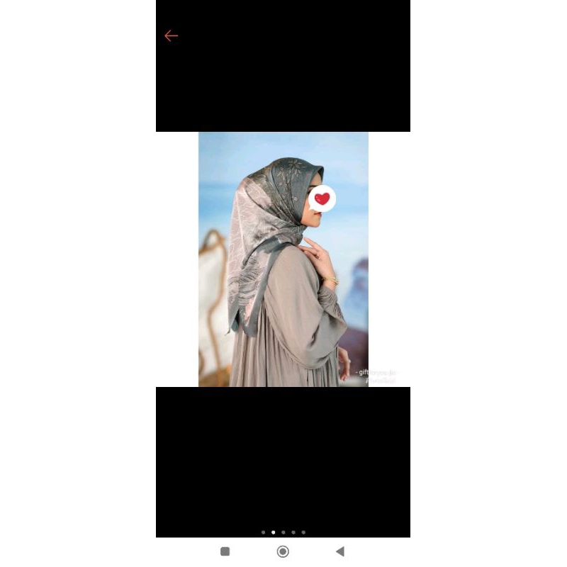 buttonscarves preloved nusantara volcano satin