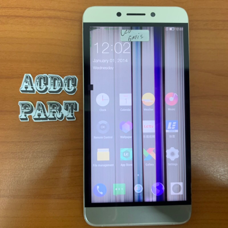 Hp Rusak LeTv 1s 3/16GB Gold Tidak Bergaransi