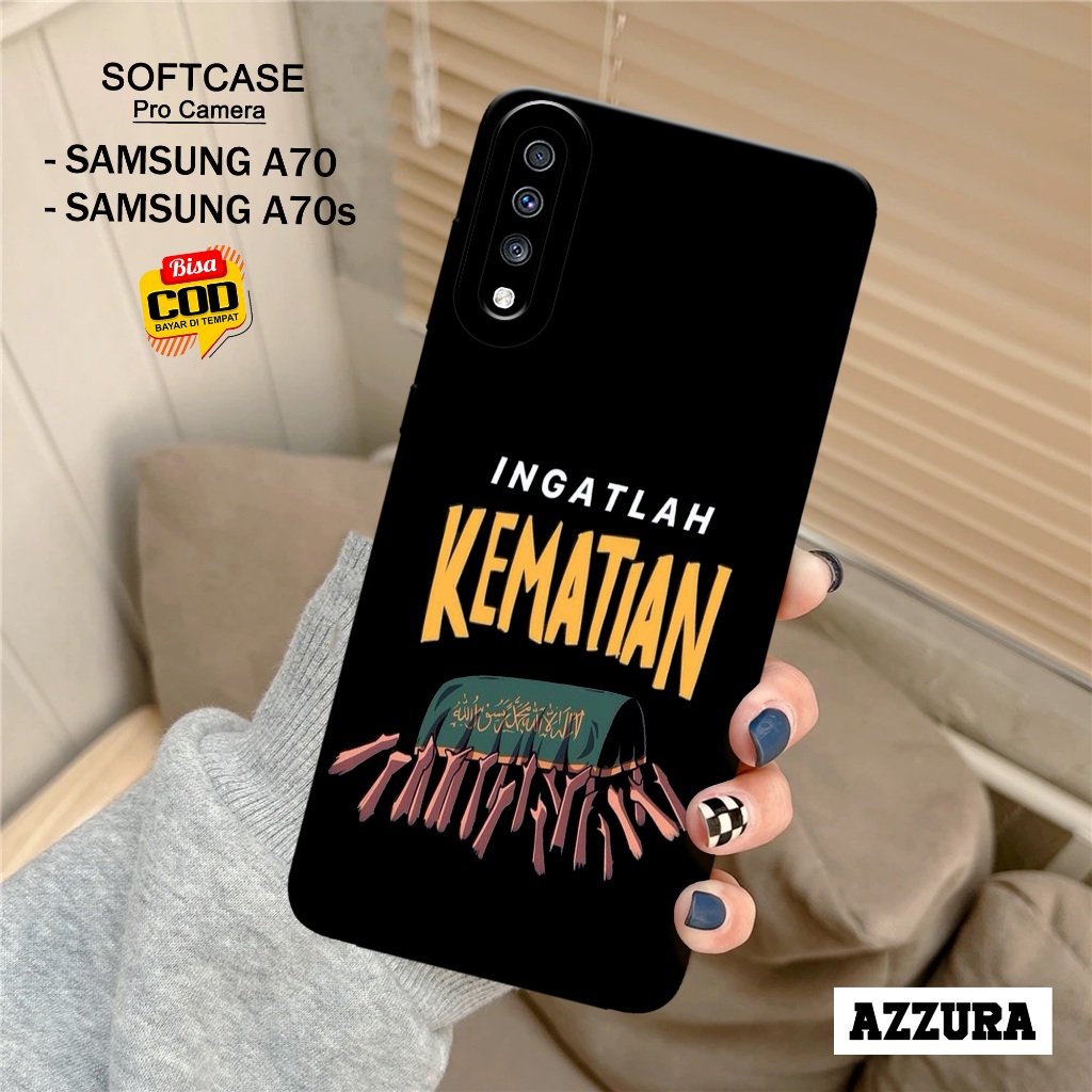 AZZURA - Case Samsung A70 / A70s Terbaru - Fashion Case Graffiti - Casing Hp Samsung A70 / A70s Terb