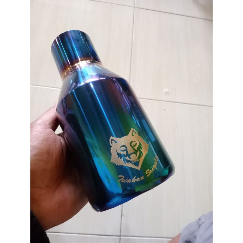 knalpot srigala stenlis bluemoon truk turbo Canter Dyna Hino Dutro izuzu giga