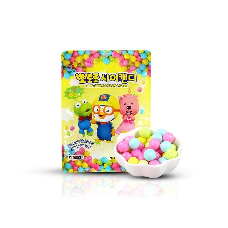

Pororo Sour Candy Saecom Dalcom 45gr