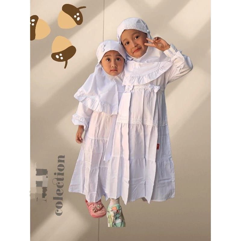 Gamis Renda Anak Perempuan