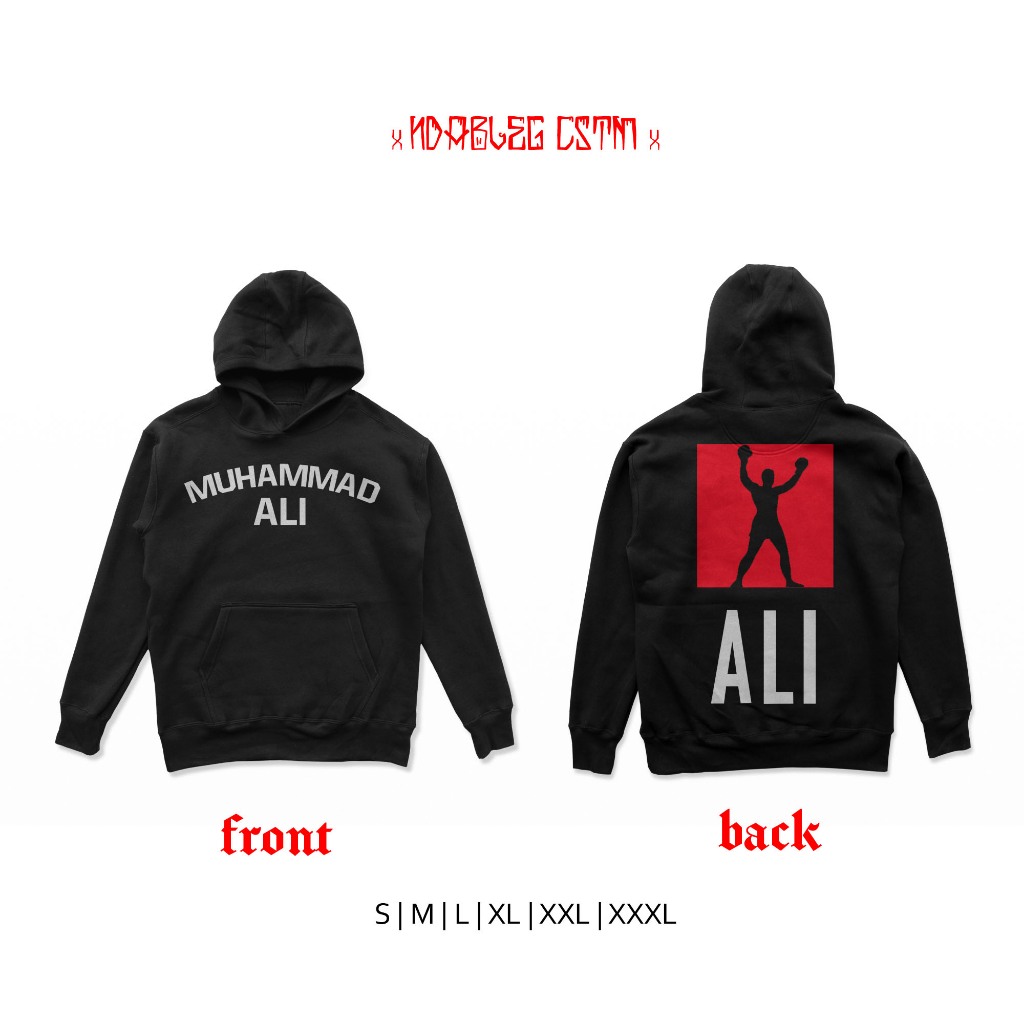 SWEATER MUHAMMAD ALI HOODIE MUHAMMAD ALI KAOS MUHAMMAD ALI