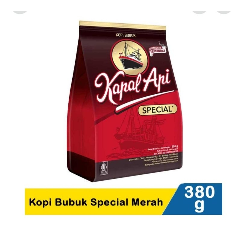 

Kapal Api Kopi Bubuk Special Merah 380G