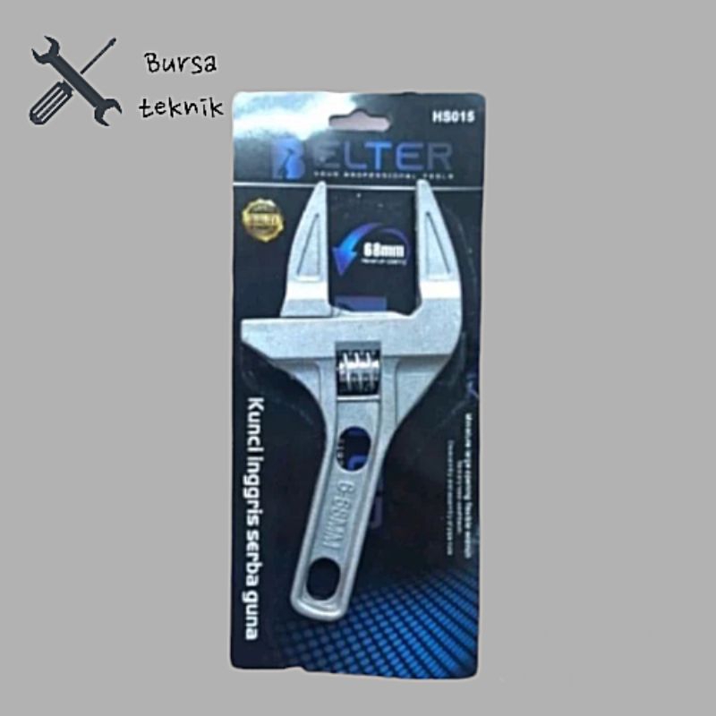 (COD) Kunci inggris serbaguna / kunci inggris besar 6-68mm / kunci inggris universal