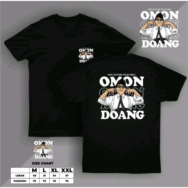 KAOS OMON OMON DOANG PRABOWO