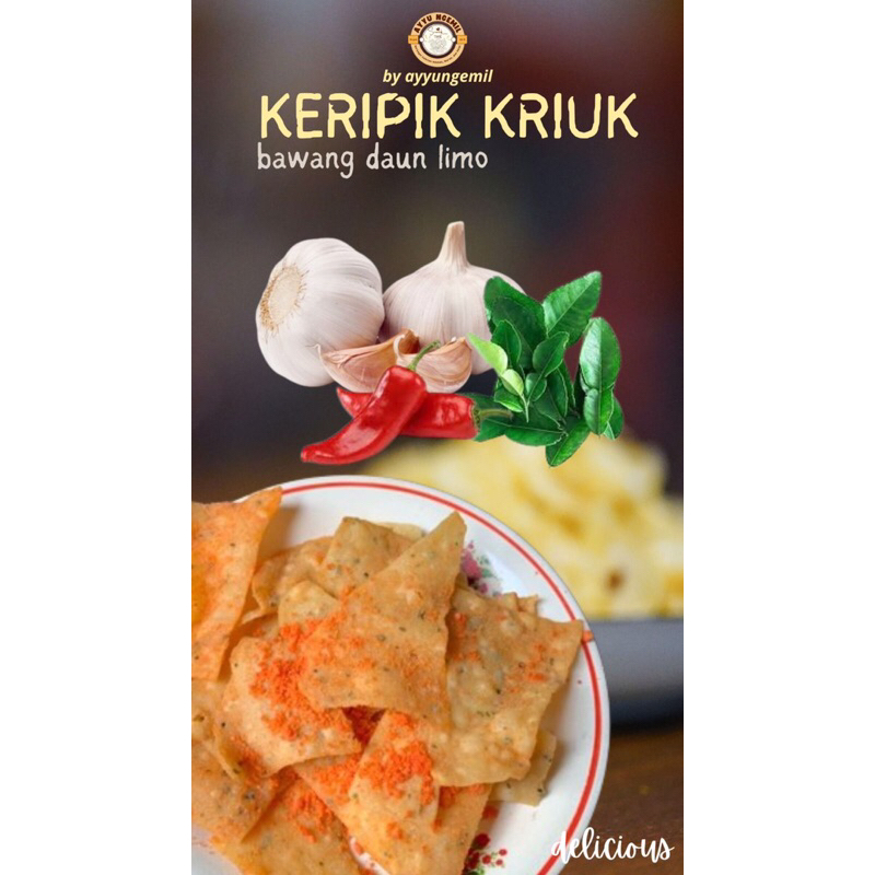 

Keripik pangsit