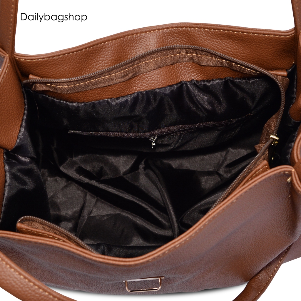 HABISIN STOK Tas Tote Wanita Remaja Daily Messy Tas Jumbo Kerja Kuliah Ukuran Besar Terbaru 2021