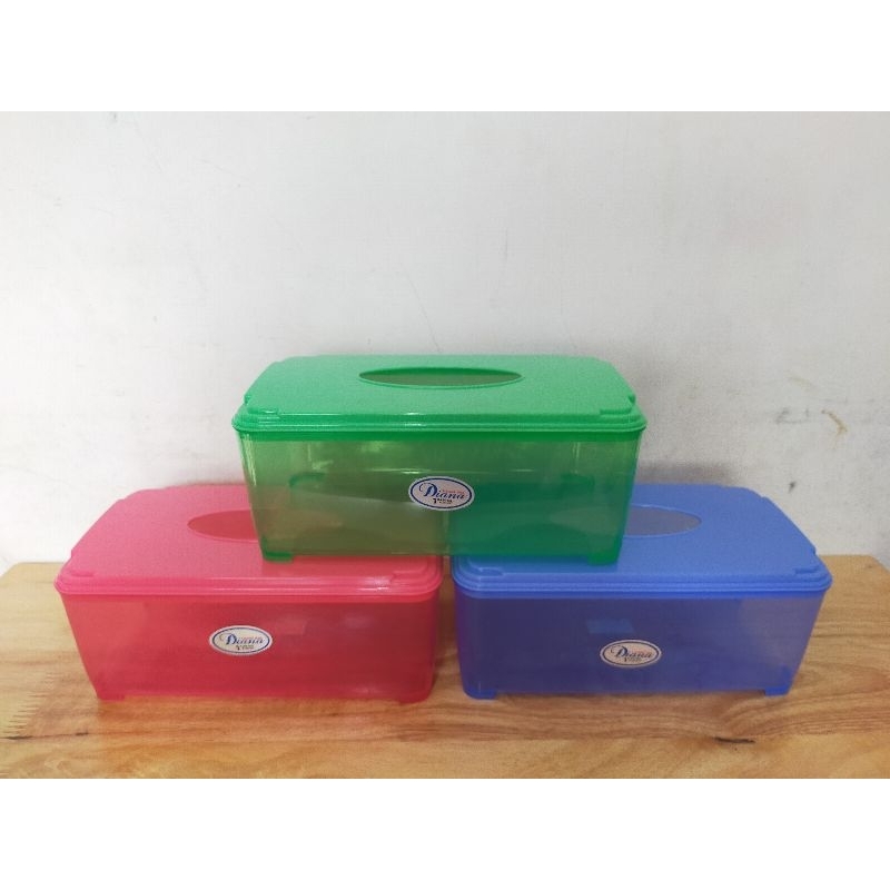 Kotak Tisu Plastik Panjang / Kotak Tissue / Tissue Box / Kotak Tisu Murah / Tempat Tisu Panjang / Te