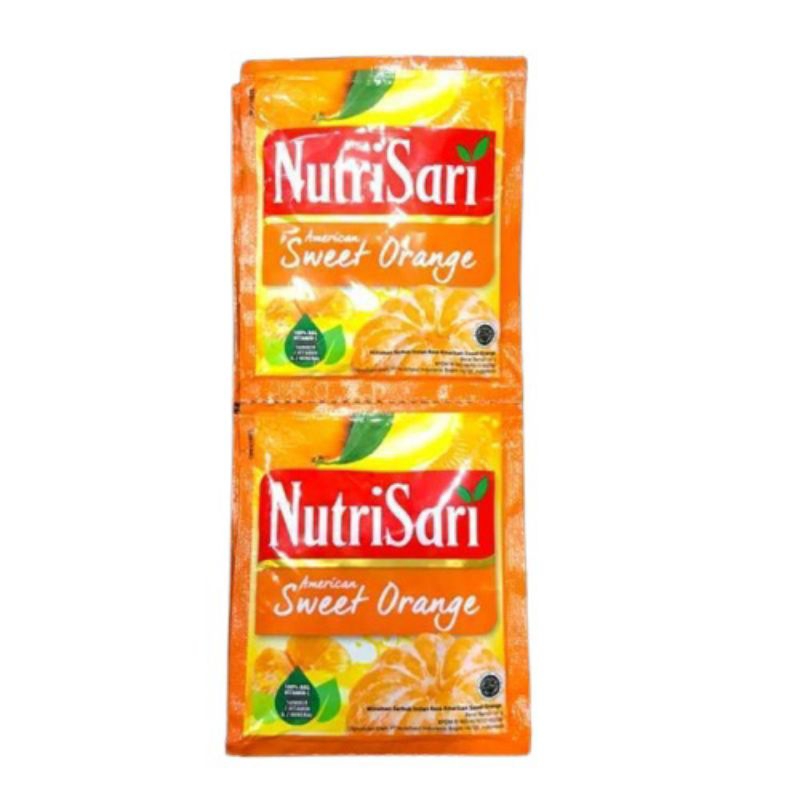 

NUTRISARI SWEET ORANGE 1 RENCENG ISI 10