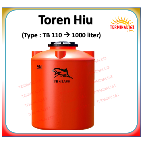 Toren / Tandon / Tangki air 1100 liter