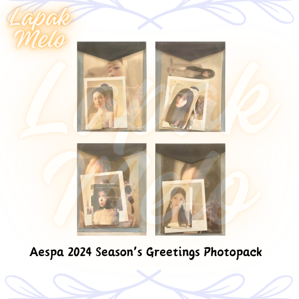 READY STOCK - Aespa 2024 Season's Greetings Photopack
