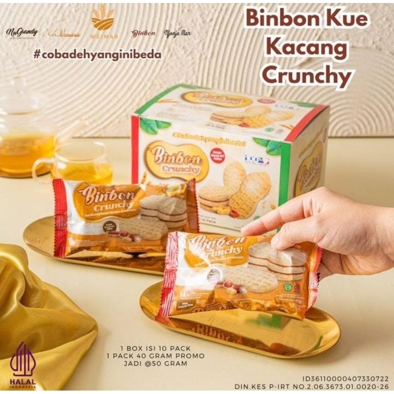 

binbon kue kacang mini