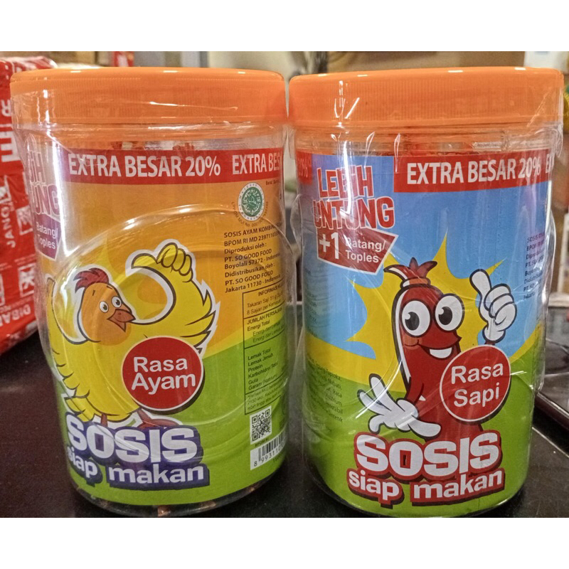 

Sosis So Nice Ayam dan Sapi 525gr