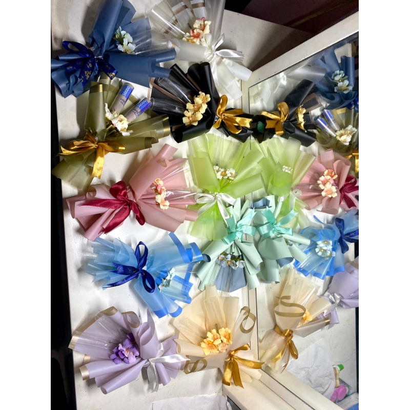 

Buket uang mini kosongan THR angpao amplop Lebaran