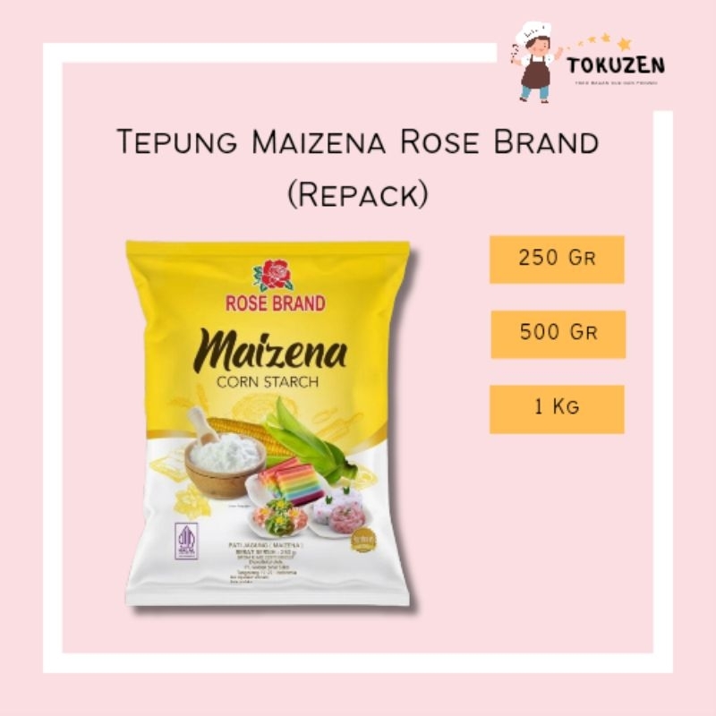 

Tepung Maizena Rose Brand (Repack)