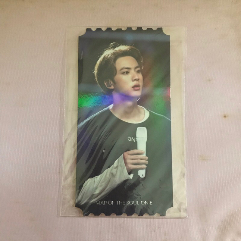 Photo Ticket Jin BTS - Map of The Soul (Holo)