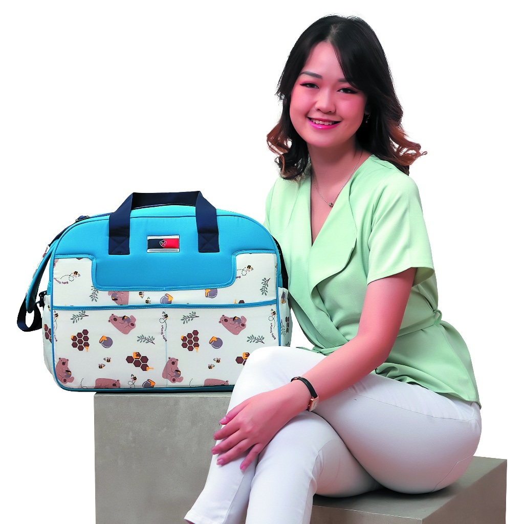 BABY SCOTS Tas Besar HONEY BEAR SERIES BST9301 / Diaper Bag Honey Bear