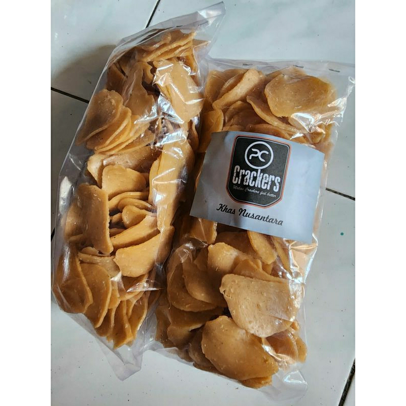 

kerupuk udang ukuran sedang 500gr