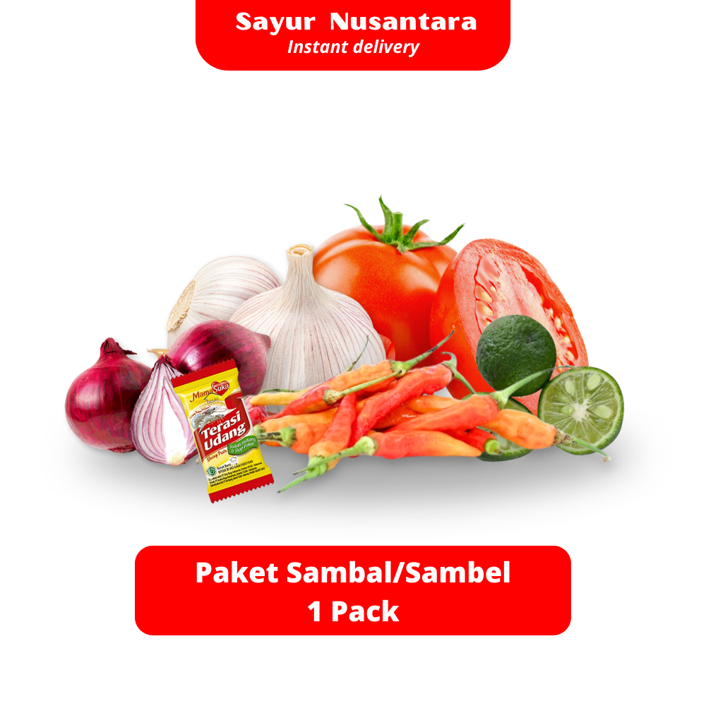 

Paket Sambal/Sambel Lengkap 1 Pack Mamasuka - Sayur Nusantara