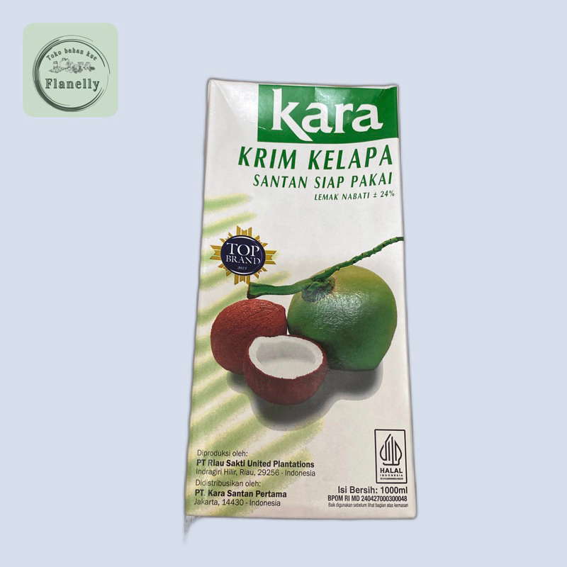 

KARA santan instan siap pakail 1L
