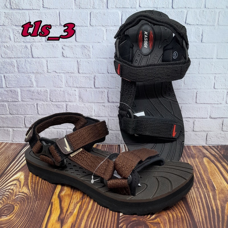Sandal Gunung Pria Kasogi Peter Ori 38-44 Sendal Laki Srampatan