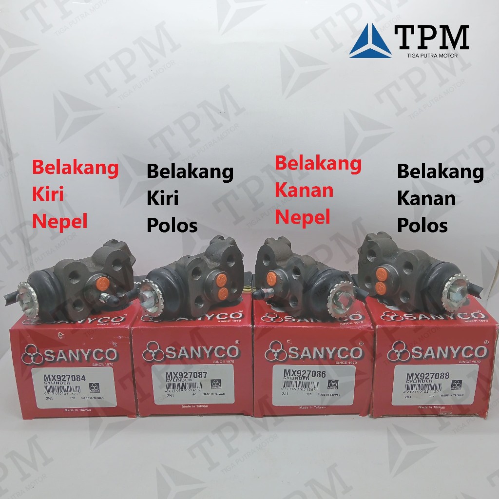 WHEEL CYLINDER MASTER REM BELAKANG CANTER PS125 HDX / HDL /HDV / PS136 HDX SANYCO