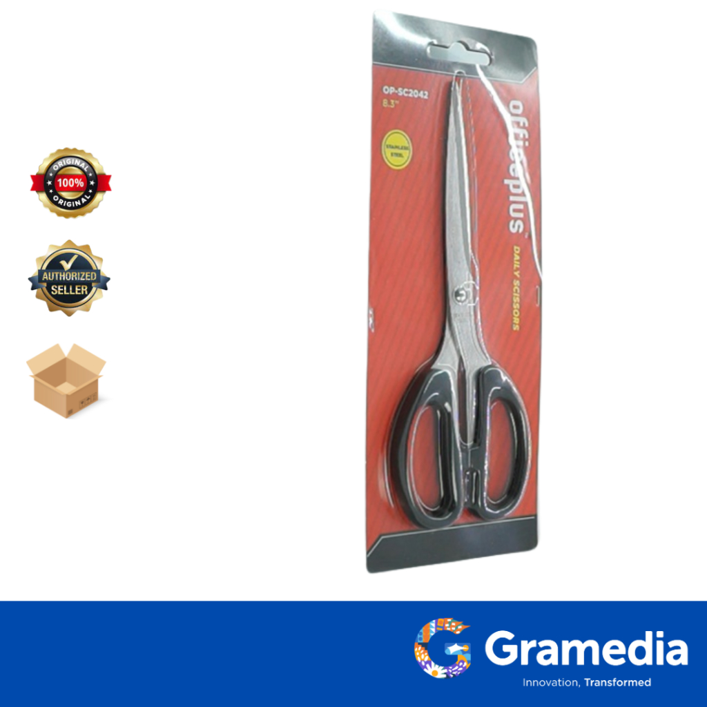 

Gramedia Surabaya - Officeplus - Gunting 8.3 Warna Hitam