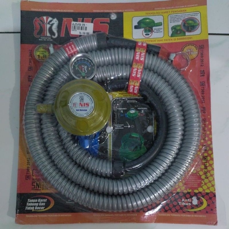 Selang Gas + Regulator NIS