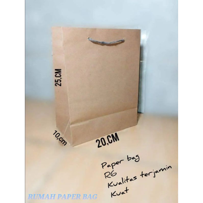 

PAPERBAG POLOS PAPERBAG MURAH 1LUSIN (12PPCS)