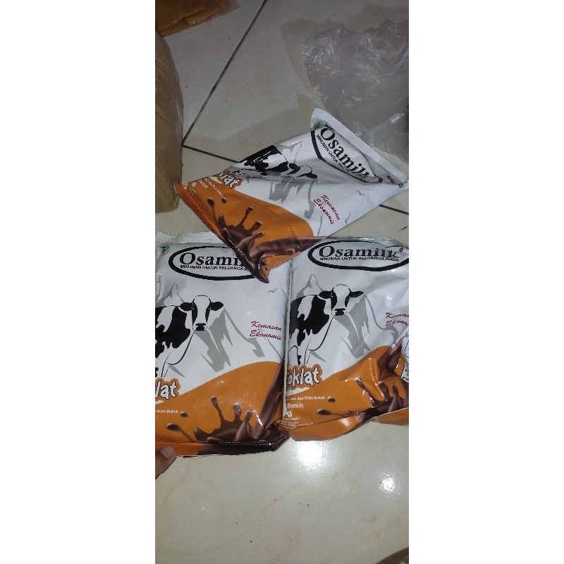 

Susu osamilk penggemuk badan Rasa coklat dan full cream vanilla