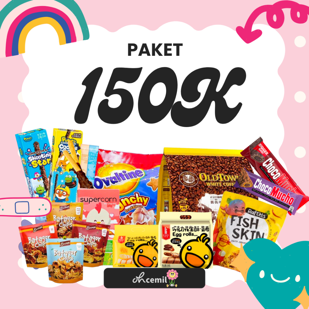 

Paket Cemilan 150k