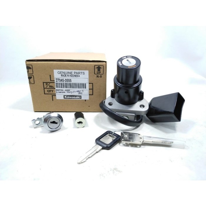 Kunci Kontak Set Ninja 150 RR New KGP 27045-0555 original kawasaki