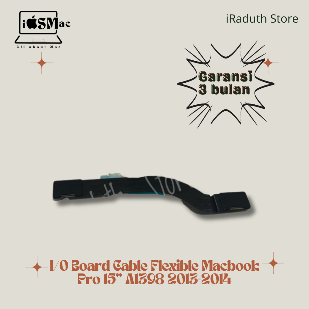I/O Board Cable Flexible Macbook Pro 15” A1398 2013-2014