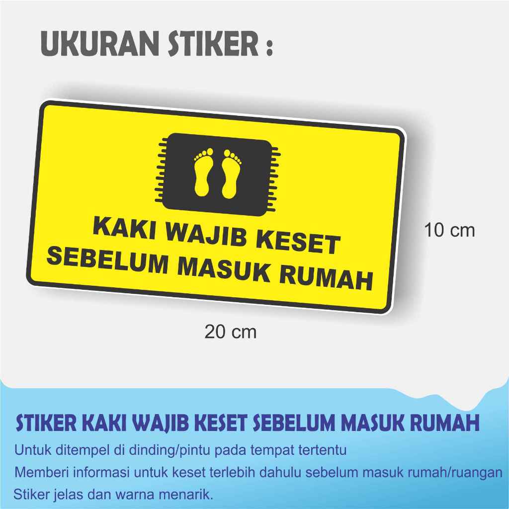 

STIKER SEBELUM MASUK WAJIB KESET