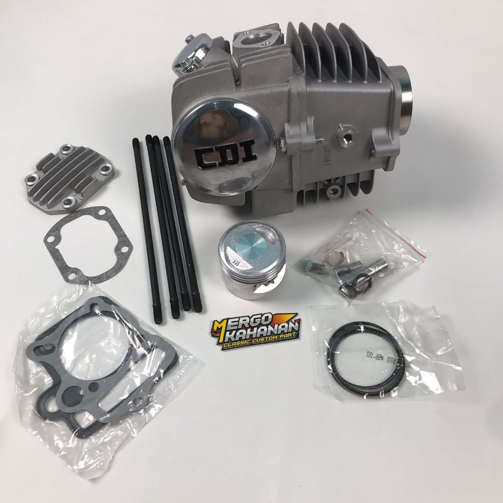 BLOKKOP Blok Kop Bureng Head Lifan 140cc  Cocok Untuk Bore up C series C70 Grand astrea supra prima