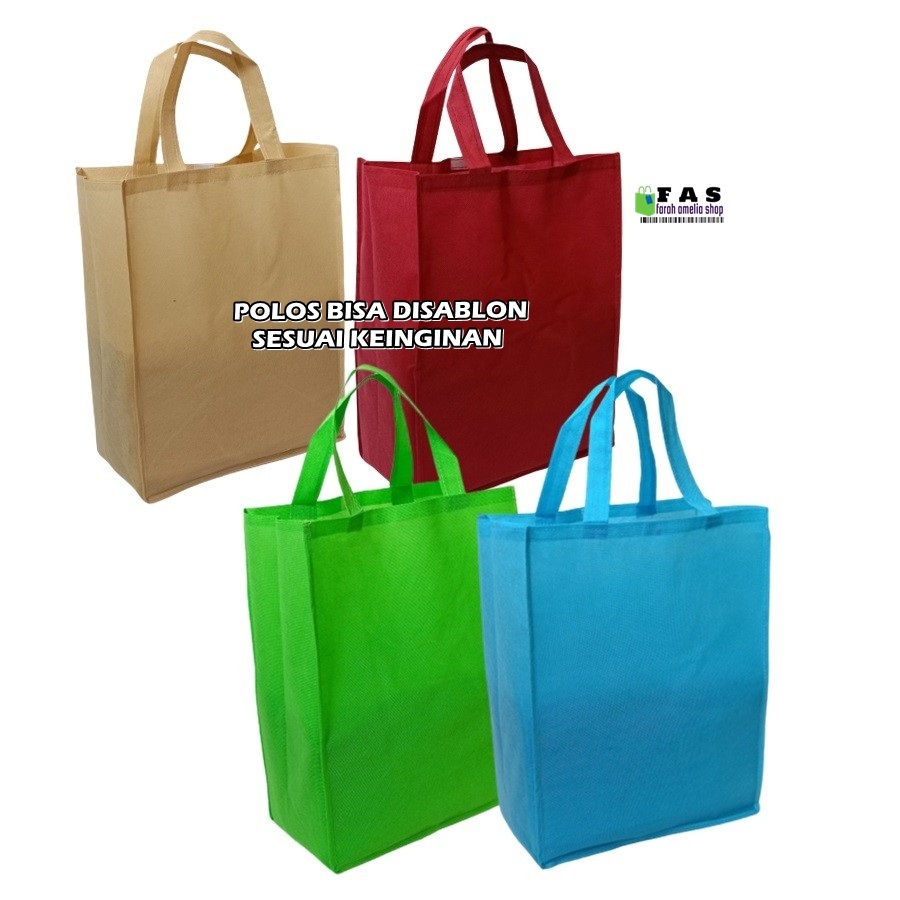 

Tas Spunbond Polos Tas Hajatan Tas Kue Goodie Bag