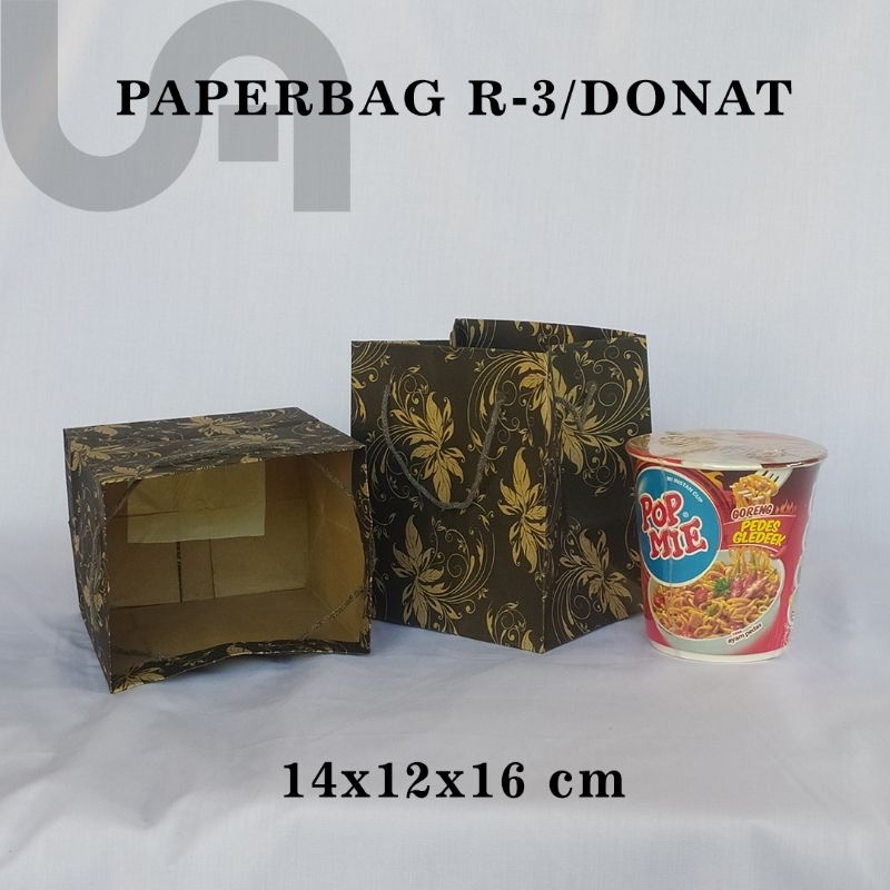

PAPERBAG R-3/ DONAT MOTIF 1 WARNA