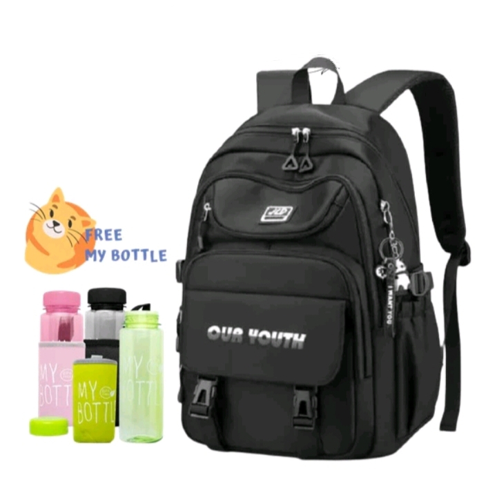 Tas ransel korea style / Tas sekolah anak cewek / Tas wanita modern kekinian / Tas perempuan yang la