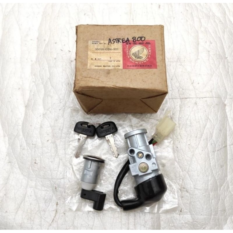 kunci kontak keyset key set honda astrea 800 asdap original japan