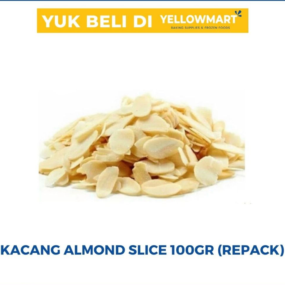 

KACANG ALMOND SLICE 100GR (REPACK)