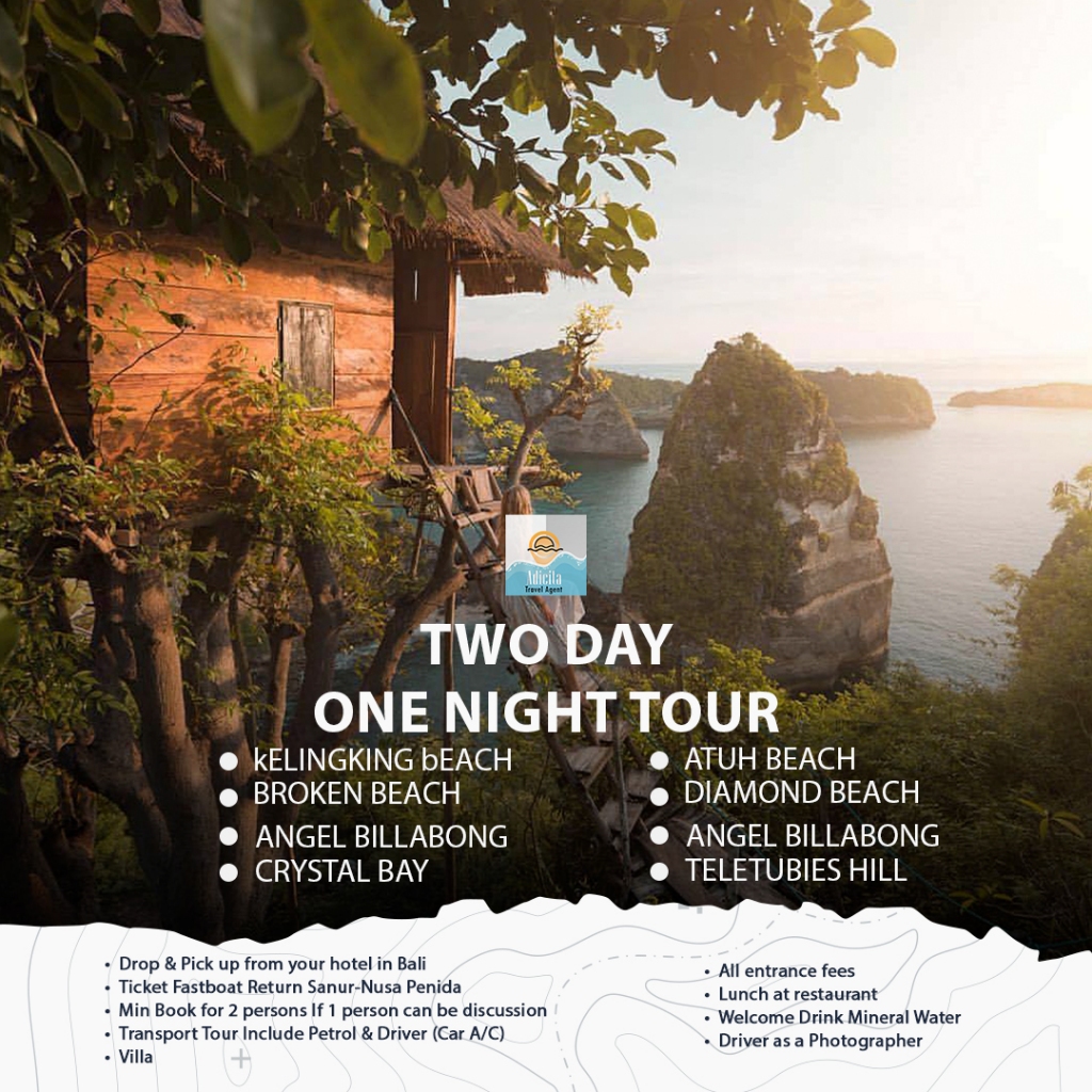 Tour  Nusa Penida Two Day One Night