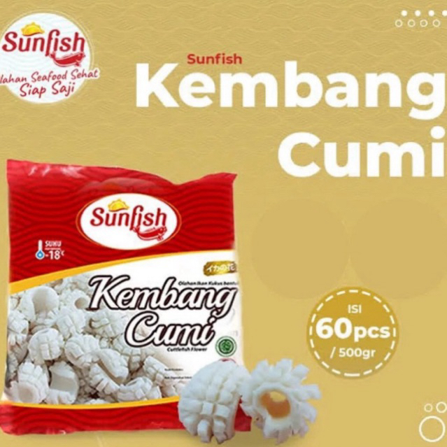 

Sunfish Kembang Cumi 500gr