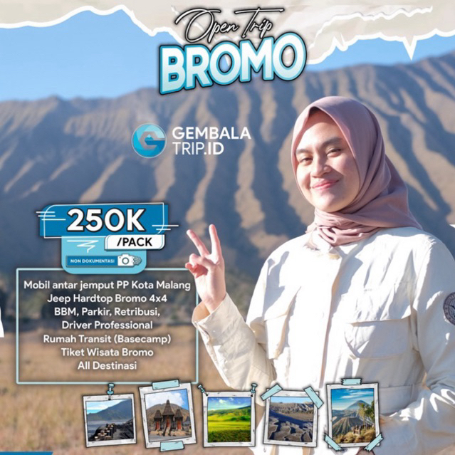 PAKET OPEN TRIP BROMO