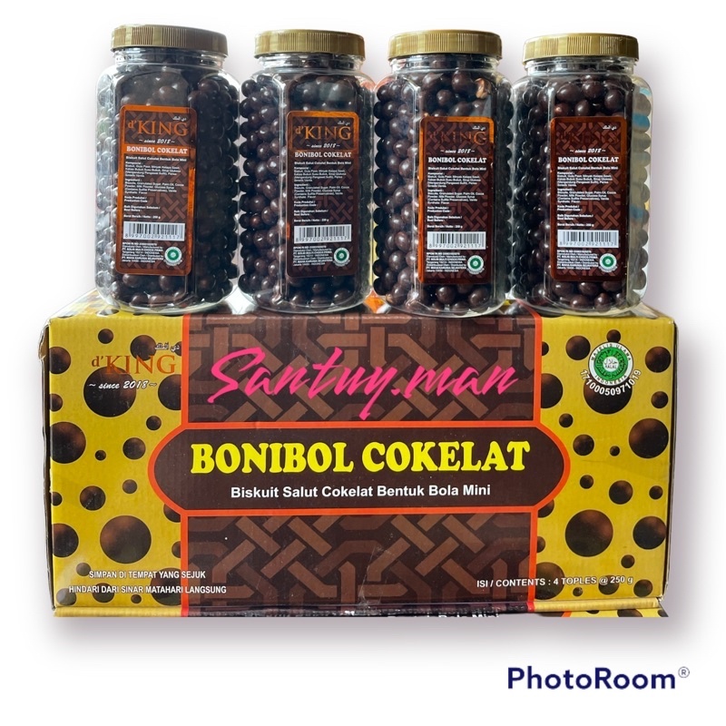 

1 kardus Bonibol D'king Cokelat Hampers exp 2024