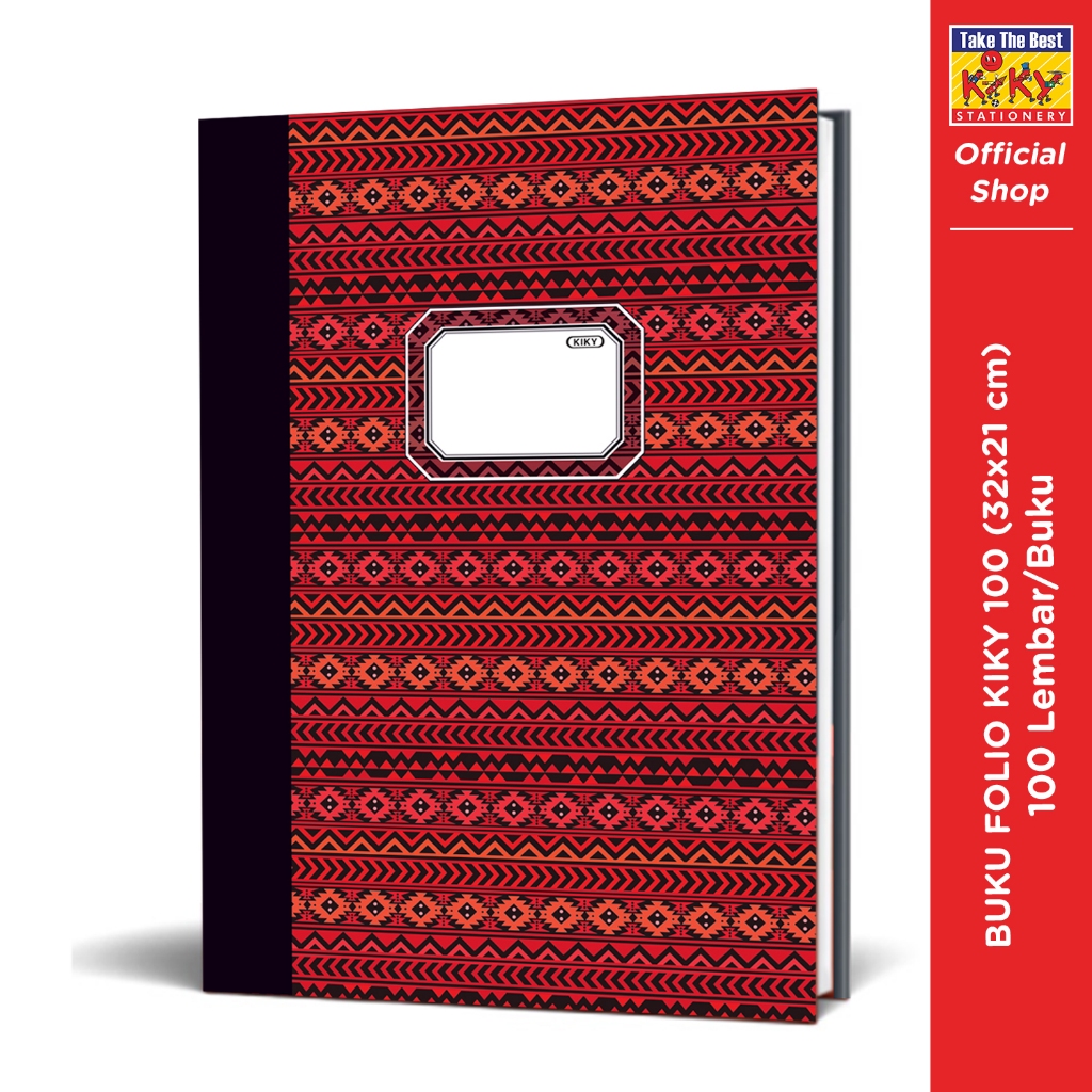 

KIKY Buku Hard Cover Folio Glossy (Uk. 32 x 21 cm) Isi 100 Lembar