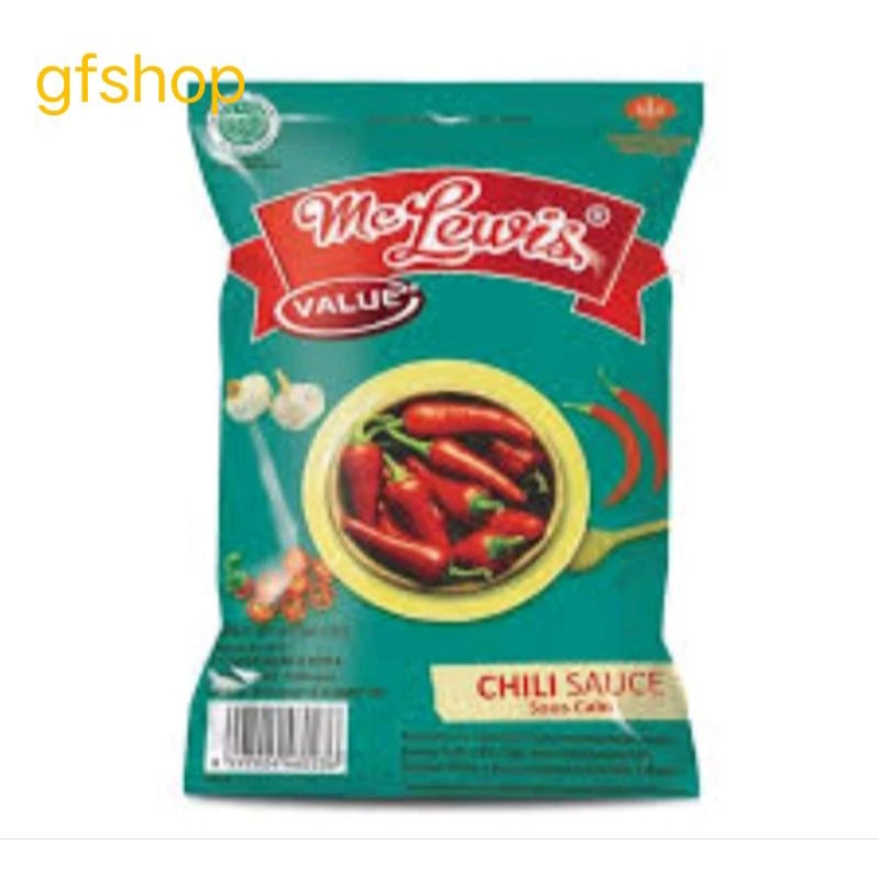 

Mc Lewis Chili Sauce 500g (Saos sambal)